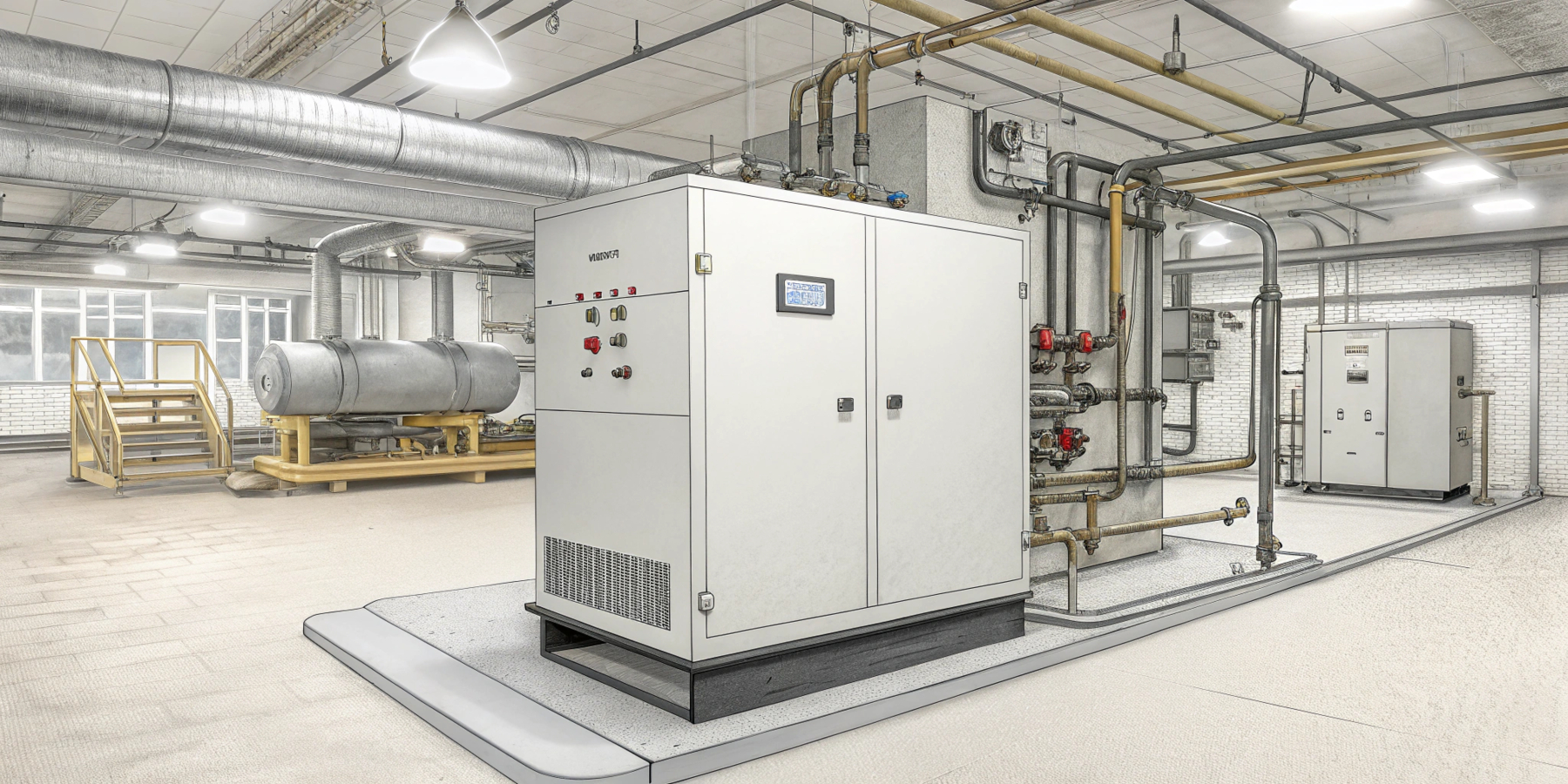 В какой стране появился первый тепловой насос