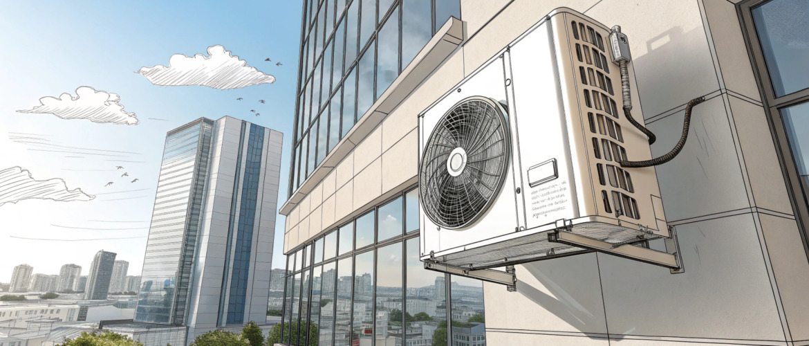 Внешний блок кондиционера как чиллер