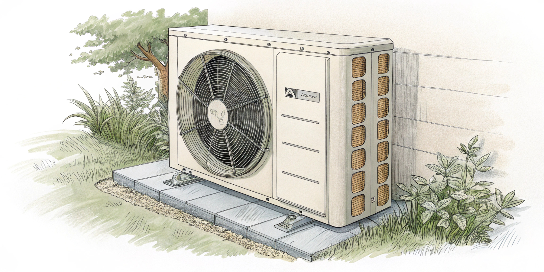 Тепловой насос воздух-воздух, что это