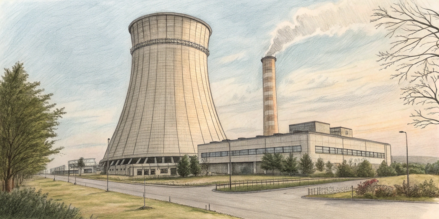 Башенная градирня – как она устроена