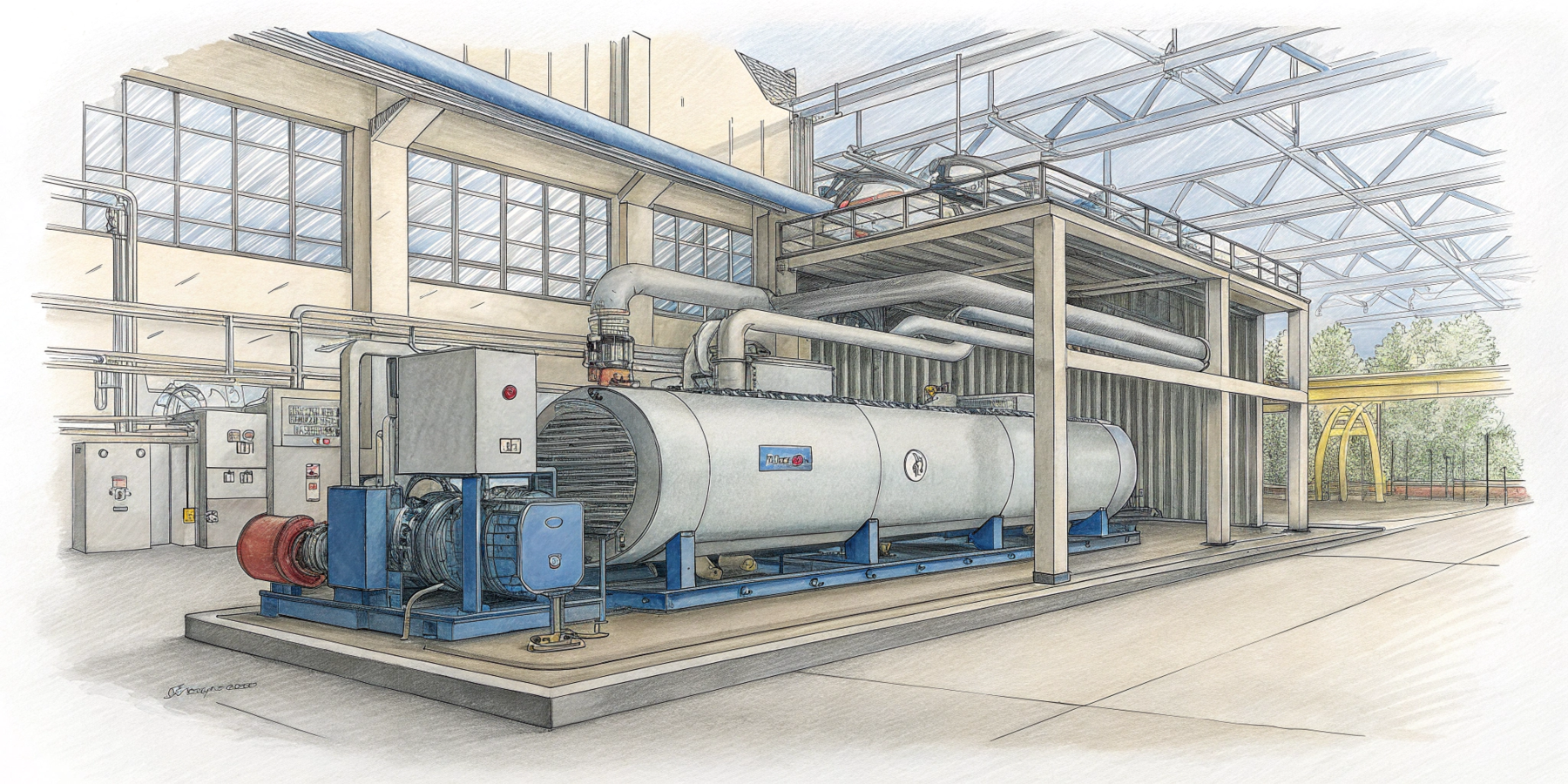 Где применяются противоточные чиллеры