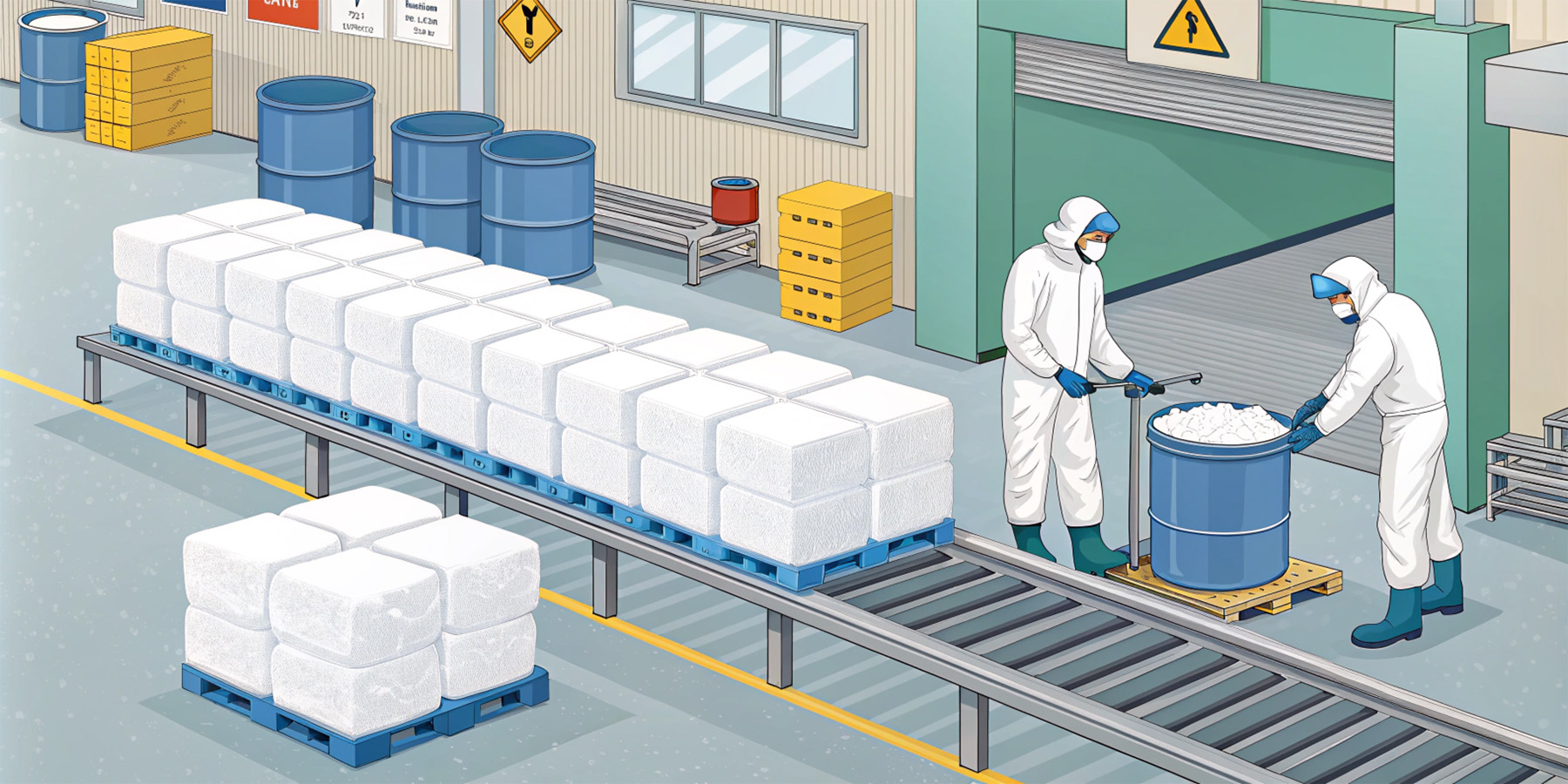 Как делают сухой лед