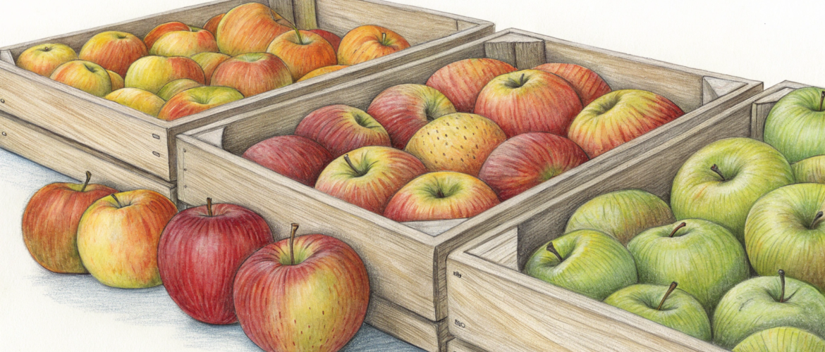 Как хранить яблоки в холодильных камерах