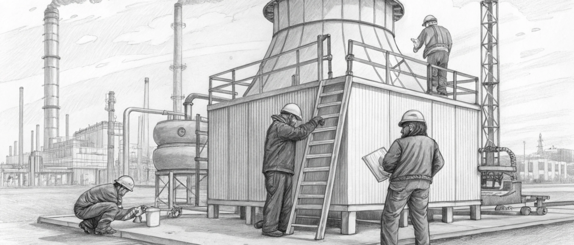 Правильная эксплуатация градирни: как обслуживать градирни в зависимости от типа