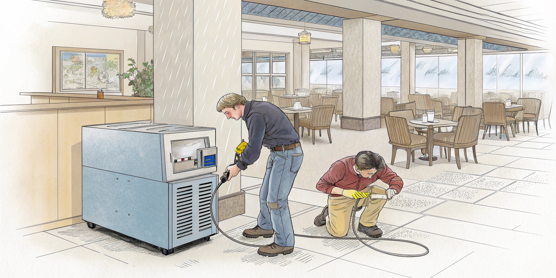 Как правильно подключить льдогенератор