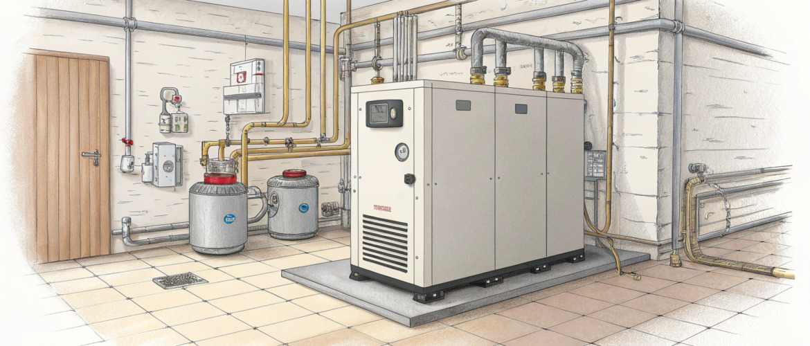 Как работает абсорбционный тепловой насос