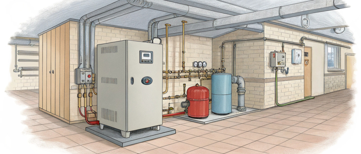 Принцип работы теплового насоса вода-вода