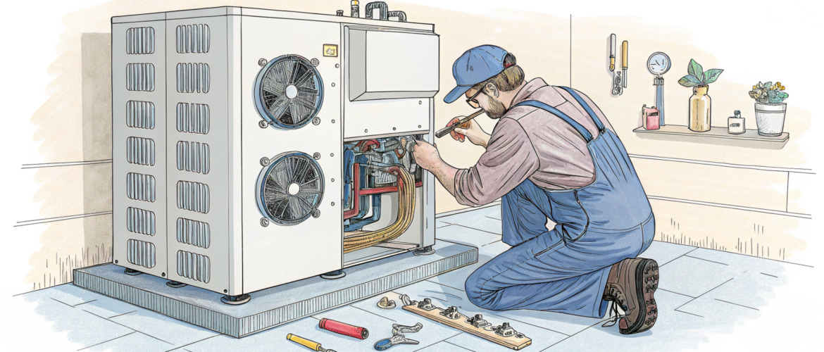 Как заправить тепловой насос