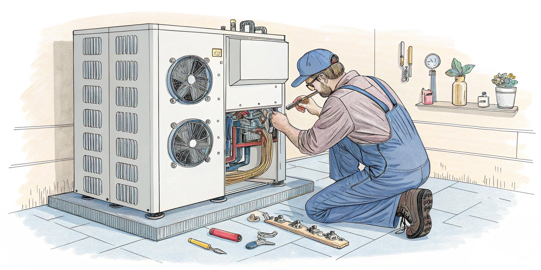 Як заправити тепловий насос