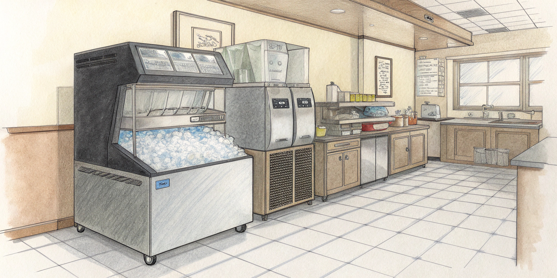 Особенности конструкции льдогенератора