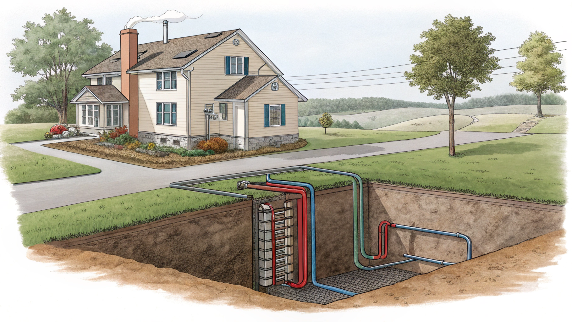 Отличие геотермального и воздушного теплового насоса