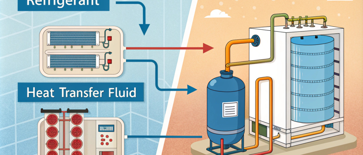 Отличия хладоносителей от хладагентов