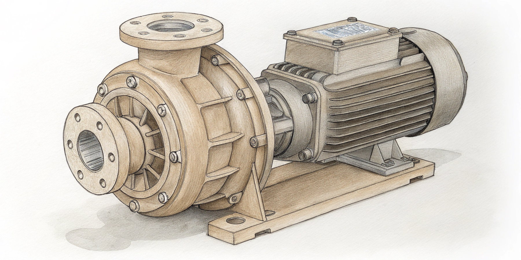 Почему центробежный насос запускается на закрытую задвижку