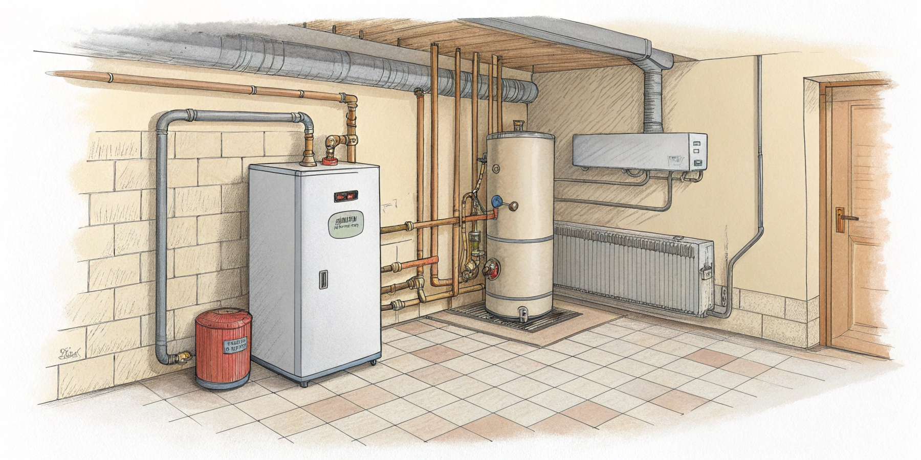 Сравнение теплового насоса и котлов