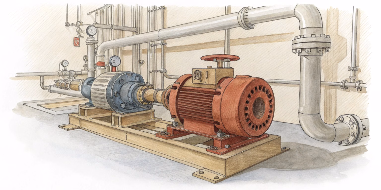 Виды насосов для воды по способу монтажа и направлению потока