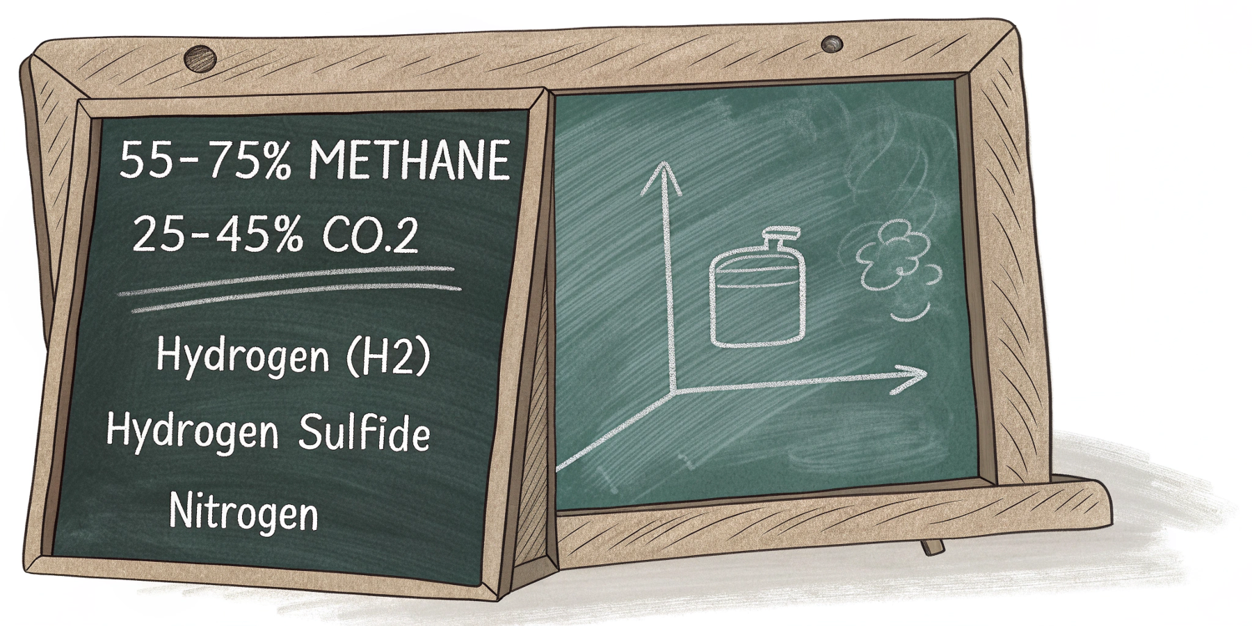 Чим відрізняється біогаз від природного газу