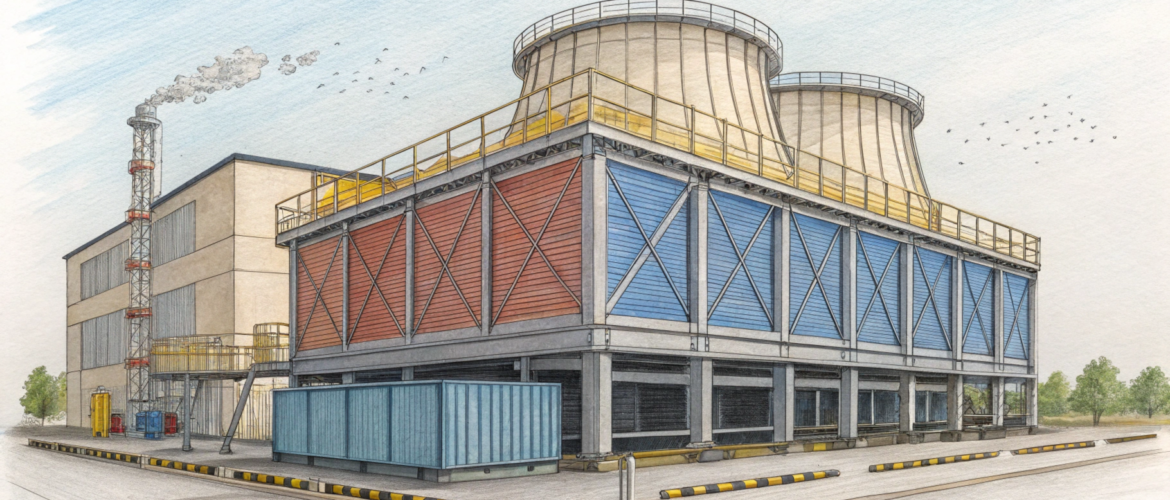 Что такое эжекционные градирни