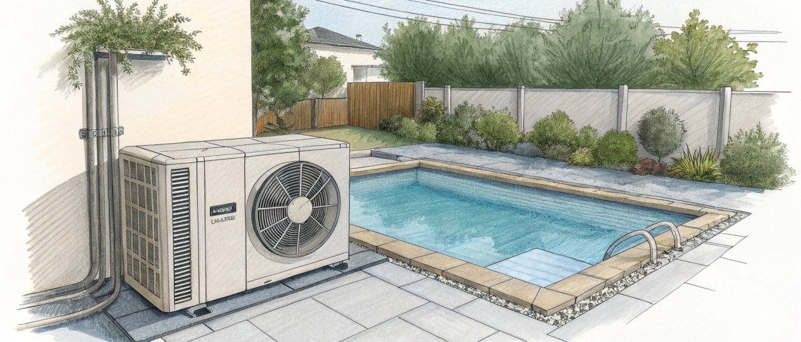 Что такое и как работает тепловой насос для бассейна