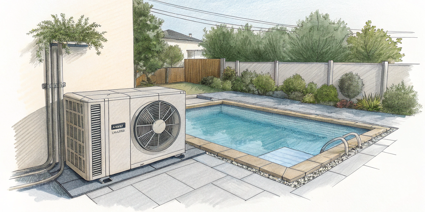 Що таке і як працює тепловий насос для басейну