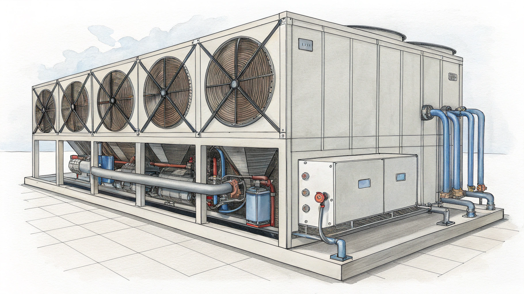 Что выгоднее: руфтоп или чиллер-фанкойл??