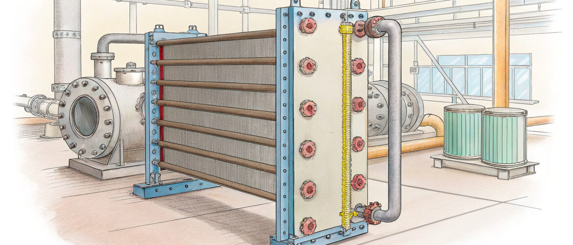 Где применяются пластинчатые теплообменники