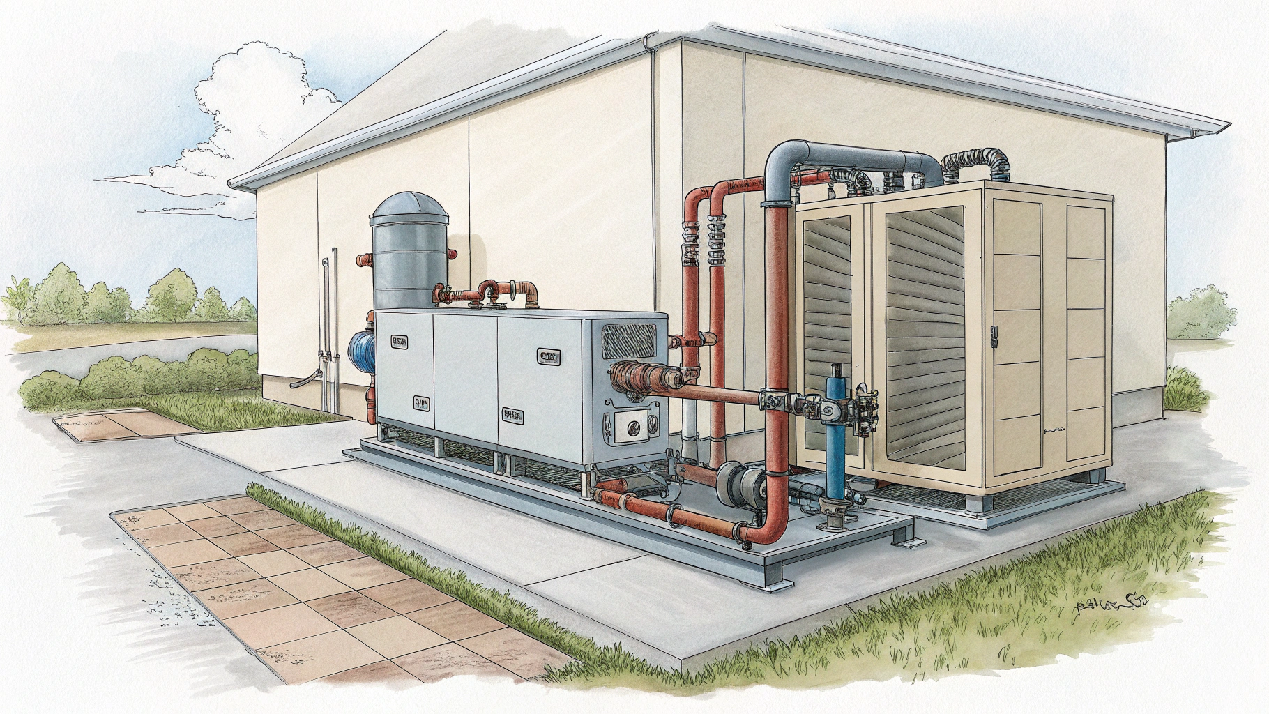 Геотермальные тепловые насосы с непосредственным теплообменом