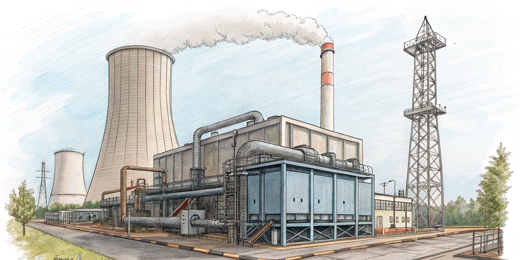 Как работает чиллер с градирней