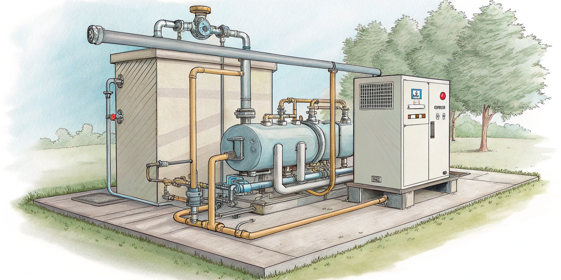 Как работает парокомпрессионная холодильная система
