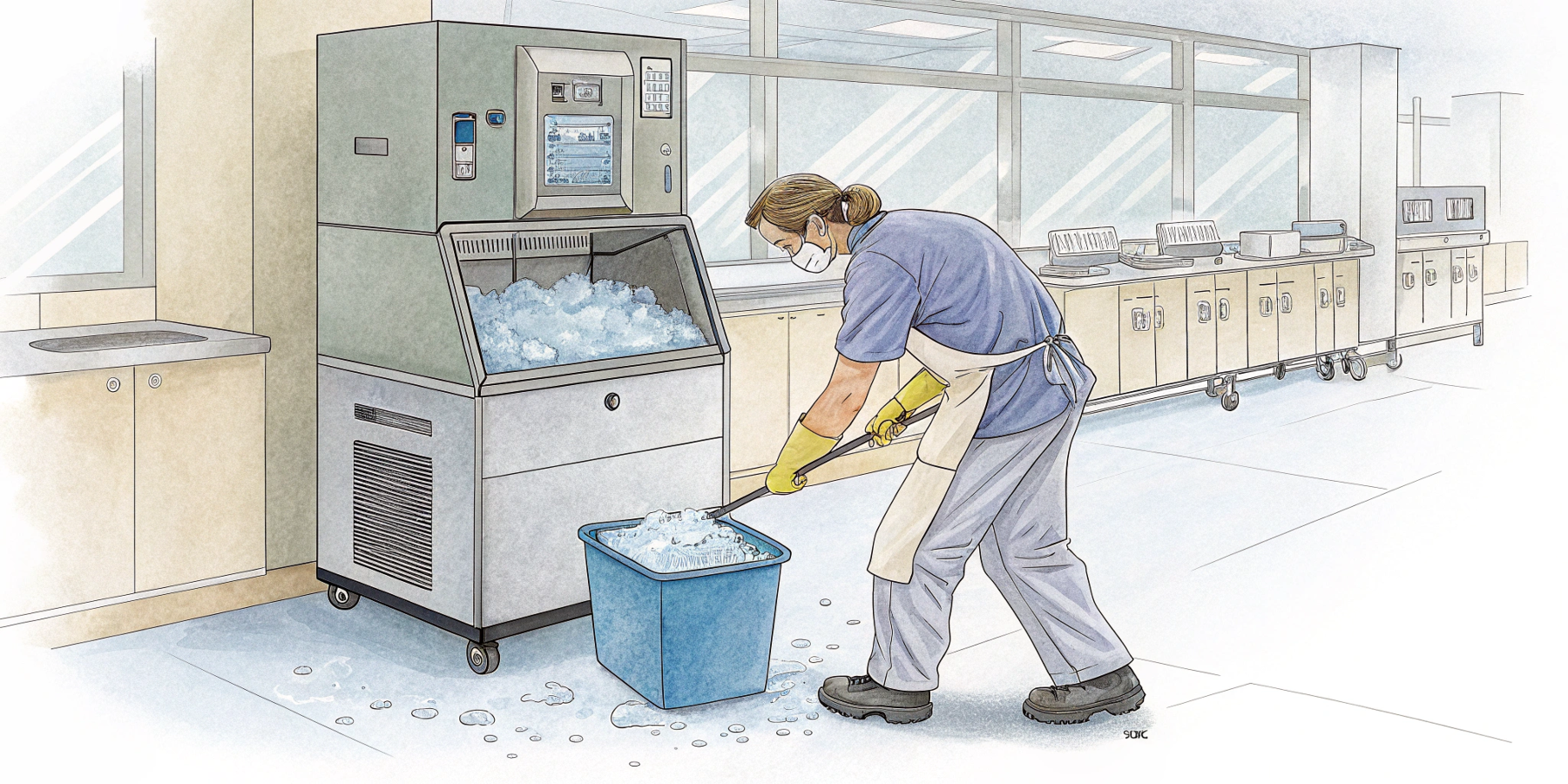 Как ускорить работу льдогенератора