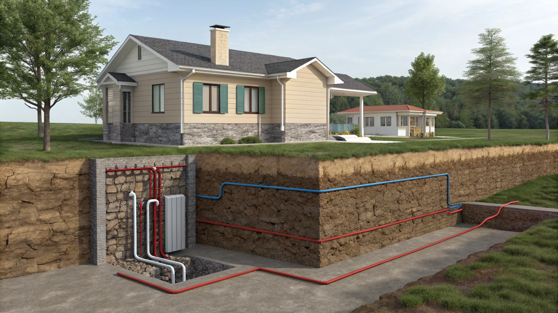 Какие типы геотермальных тепловых насосов бывают