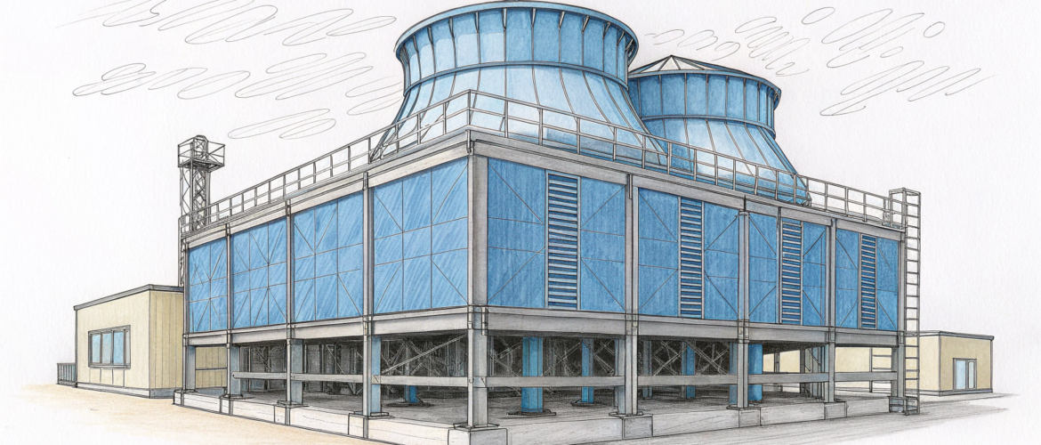 Какое основное преимущество имеет вентиляторная градирня по сравнению с башенной