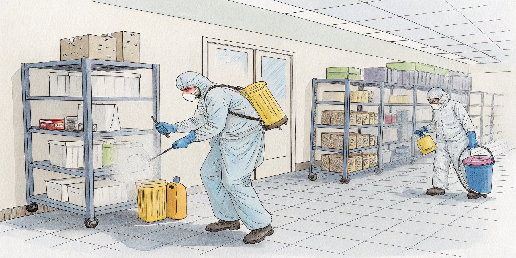 Когда нужно проводить дезинфекцию холодильных камер