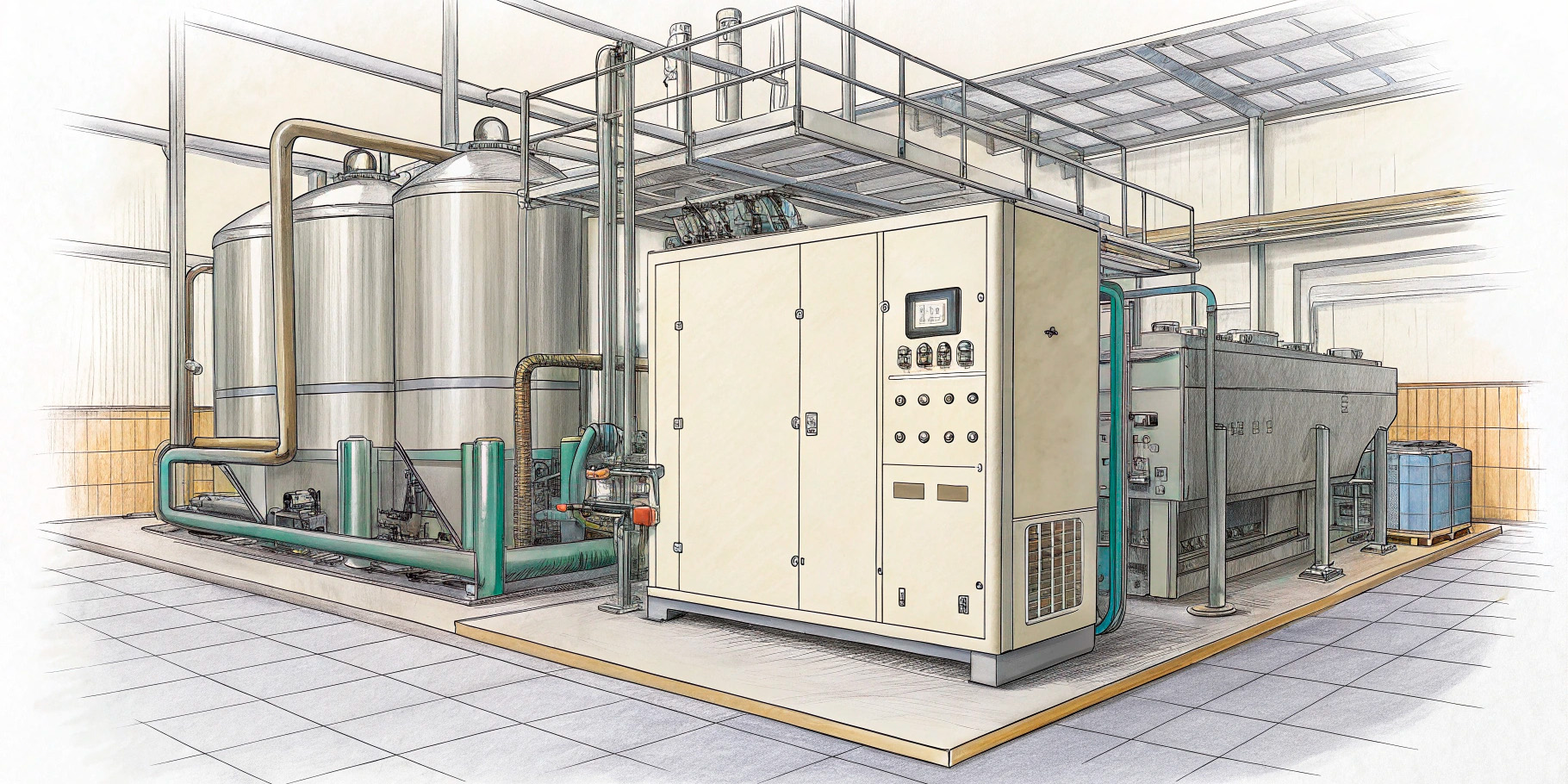 Контроль температуры пивного сусла на этапе брожения