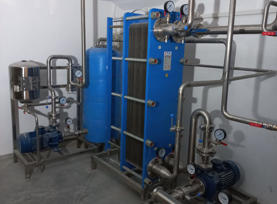 Модернизация системы охлаждения молокозавода