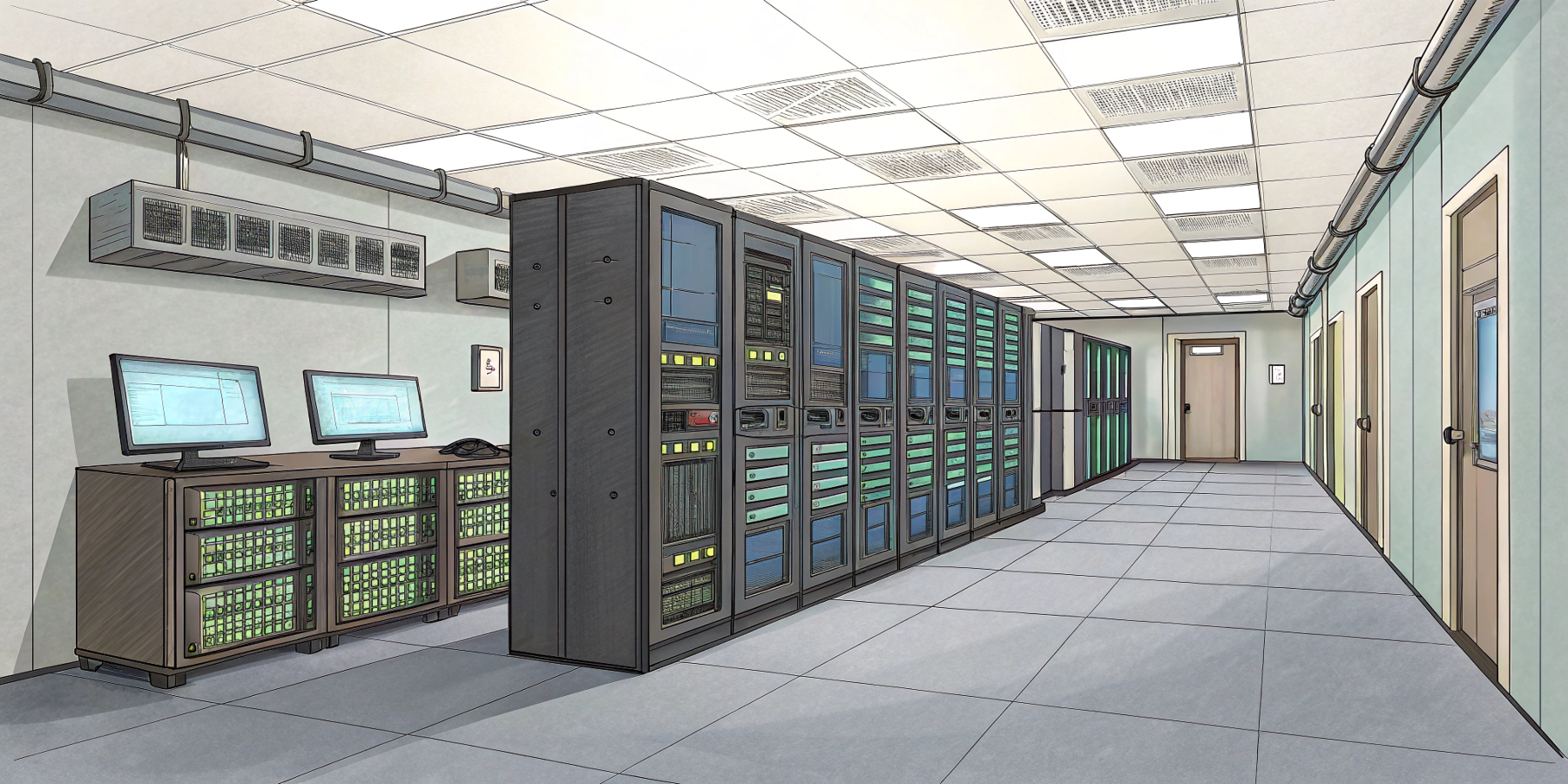 Охлаждение серверных помещений