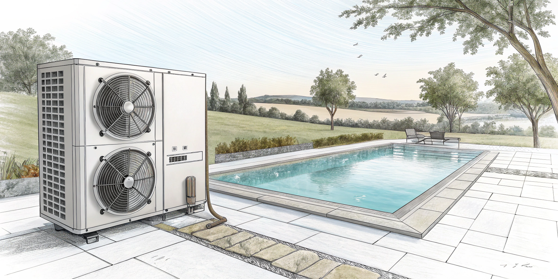 Сколько стоит тепловой насос для бассейна