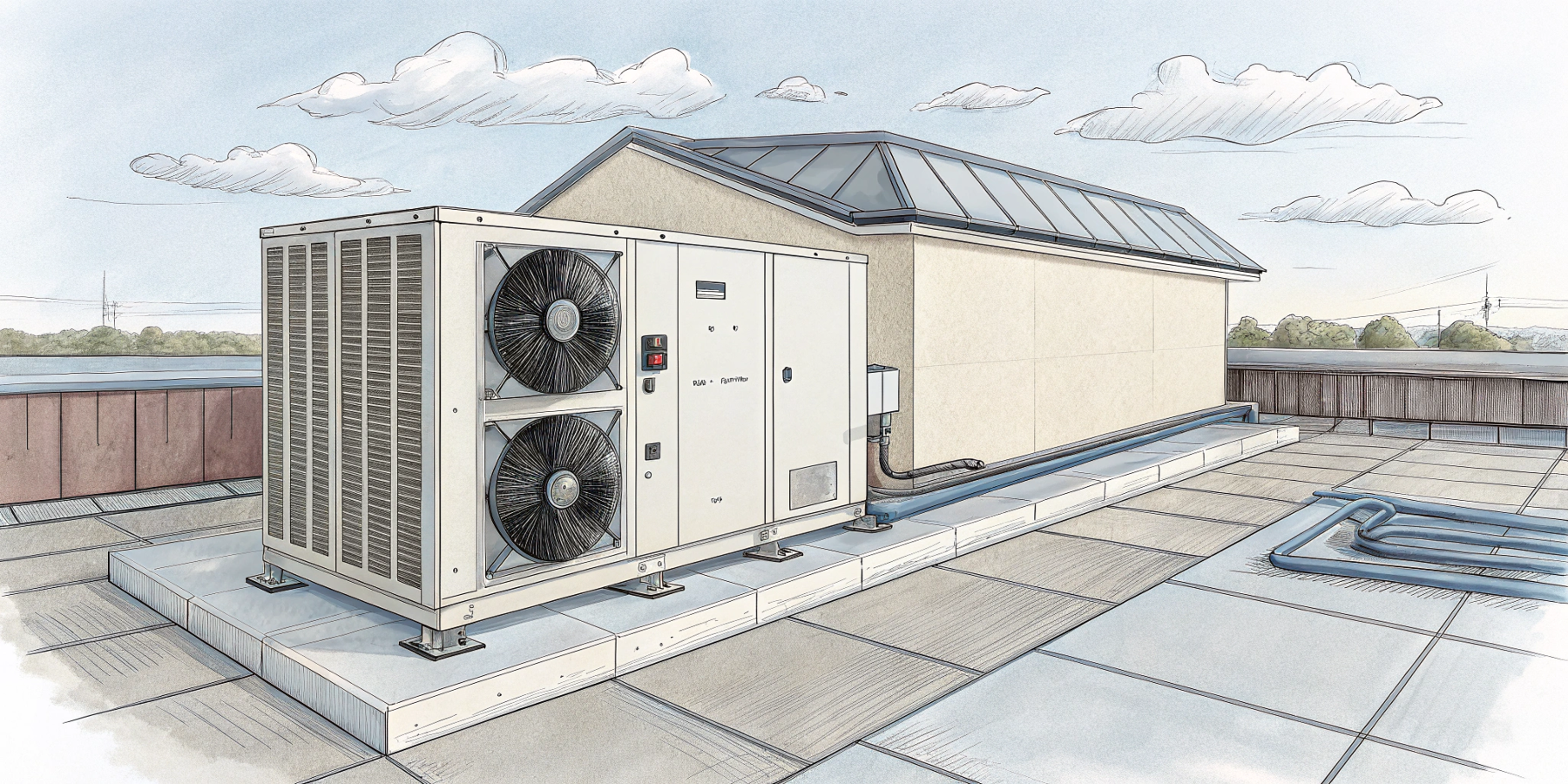 Типы чиллеров с функцией нагрева