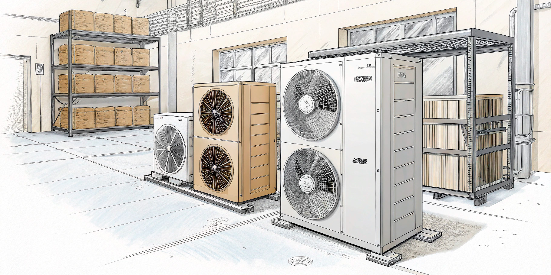 Типы тепловых насосов по теплоносителю