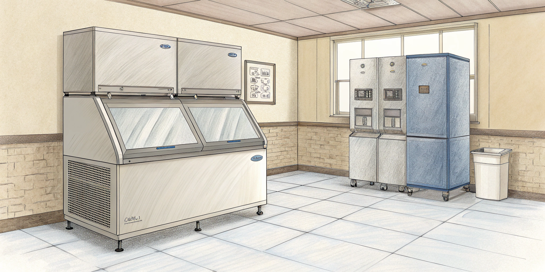 Время производства льда