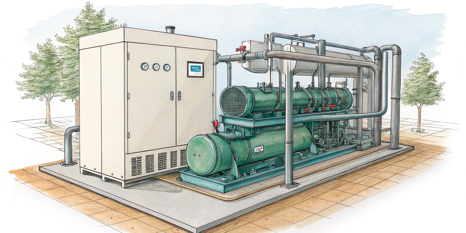 Как работает парокомпрессионная холодильная система