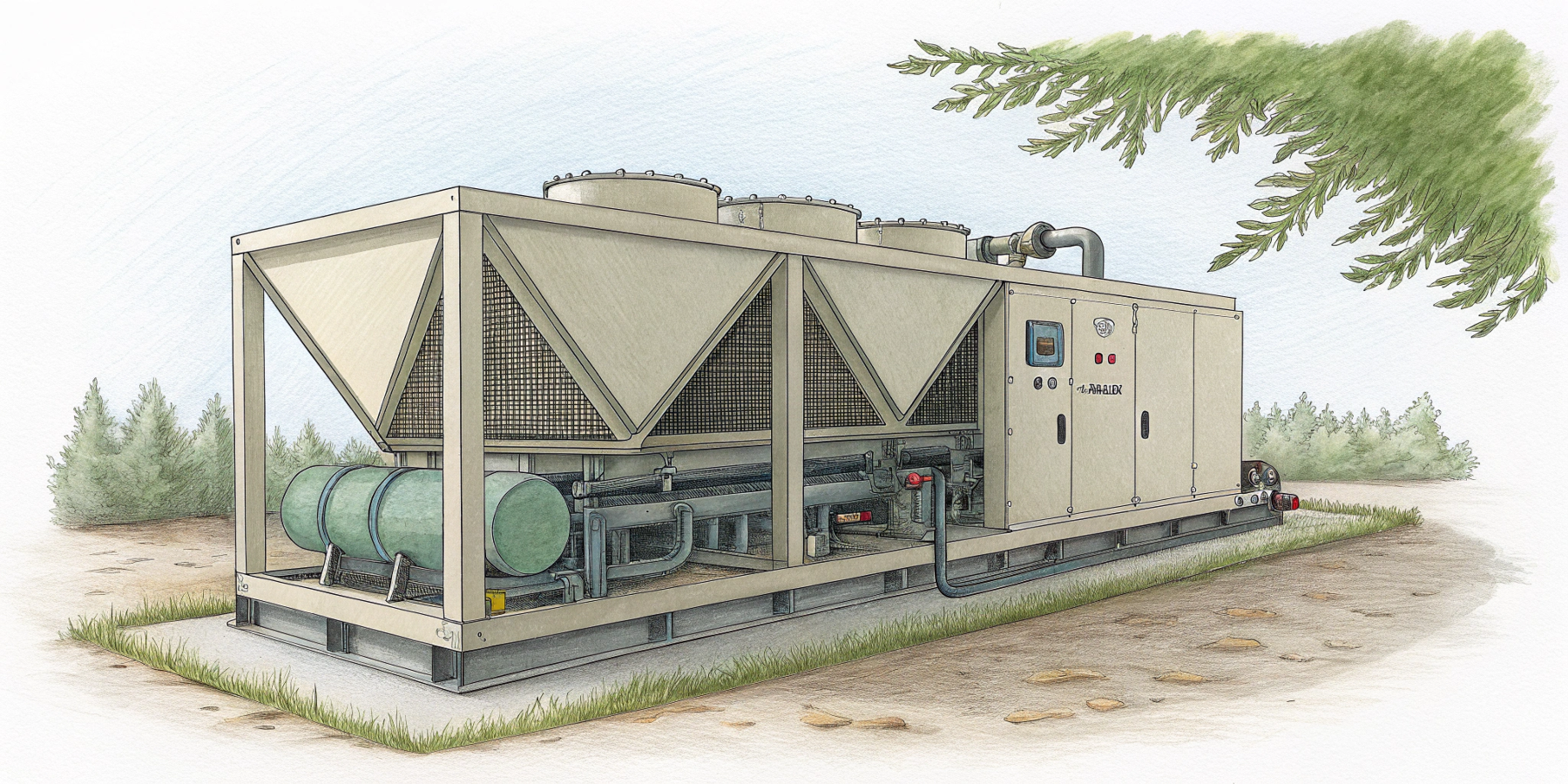 Чилер: з чого складається і як влаштований