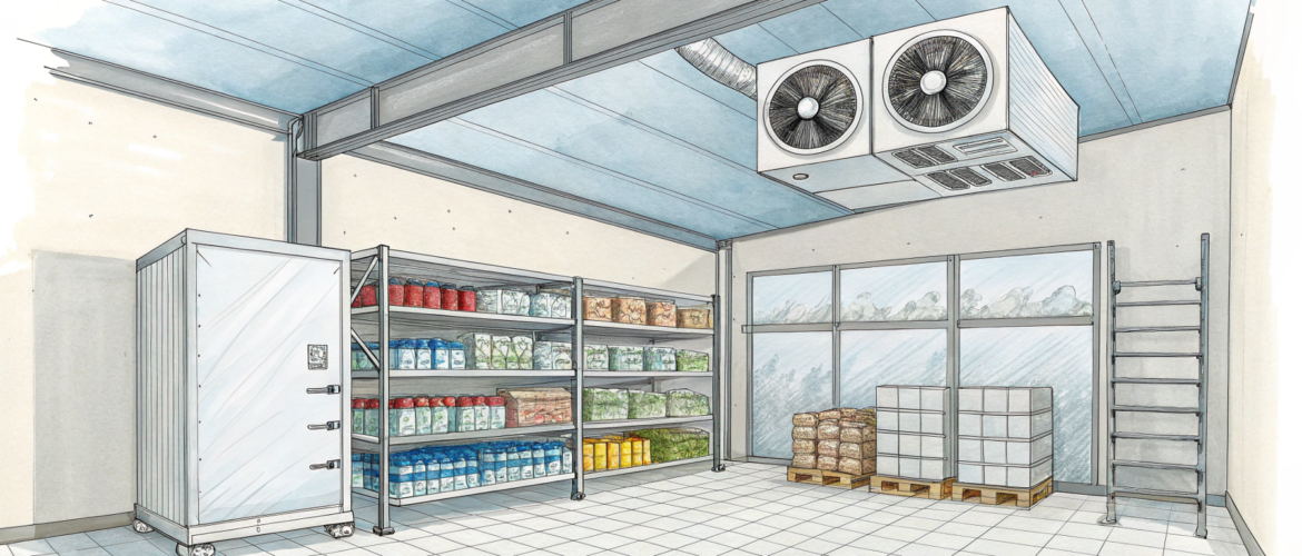 Как подобрать и установить моноблок для холодильной камеры