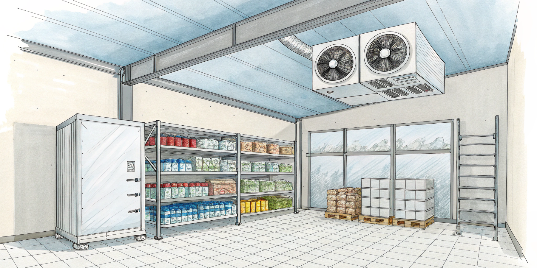 Как подобрать и установить моноблок для холодильной камеры