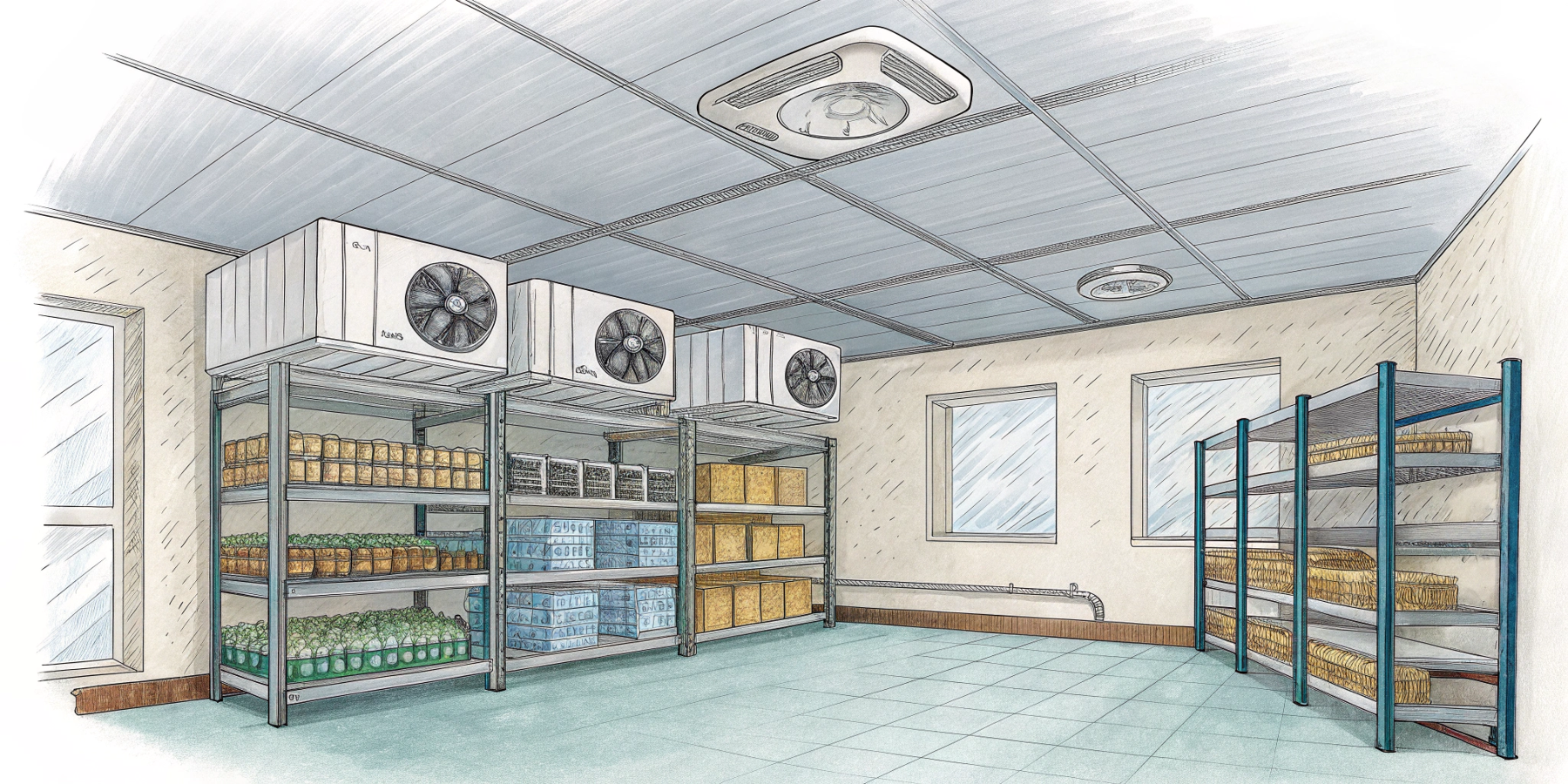 Как установить моноблок в холодильную камеру