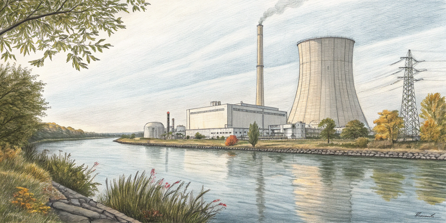 Чому атомні електростанції будують поряд із водою