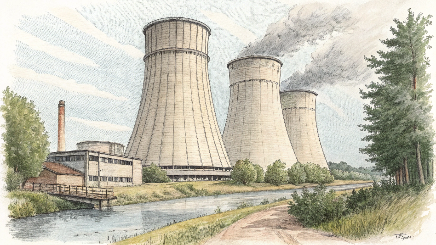 Принцип работы адиабатических градирен