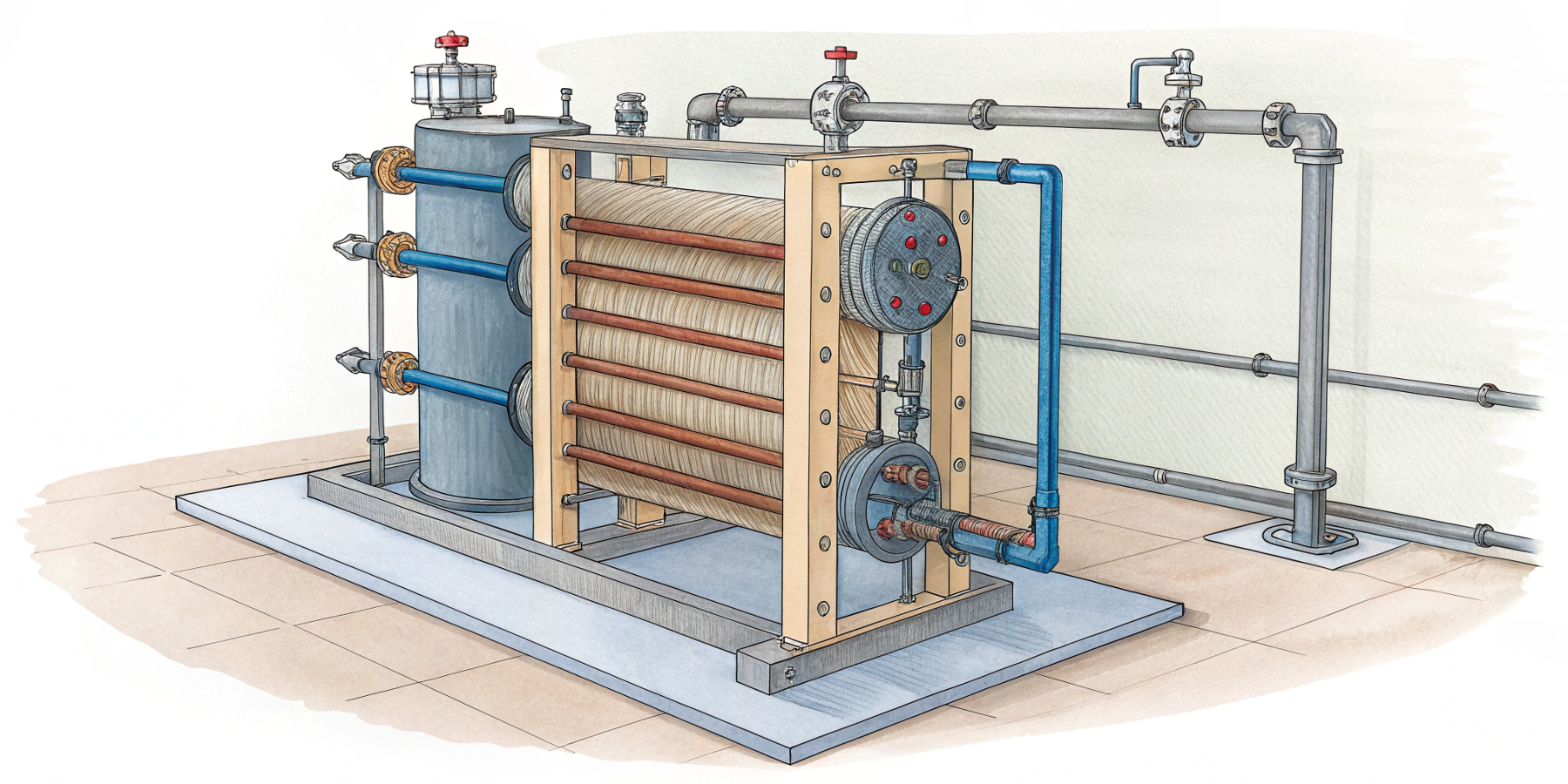 Типы пластинчатых теплообменников: особенности производства