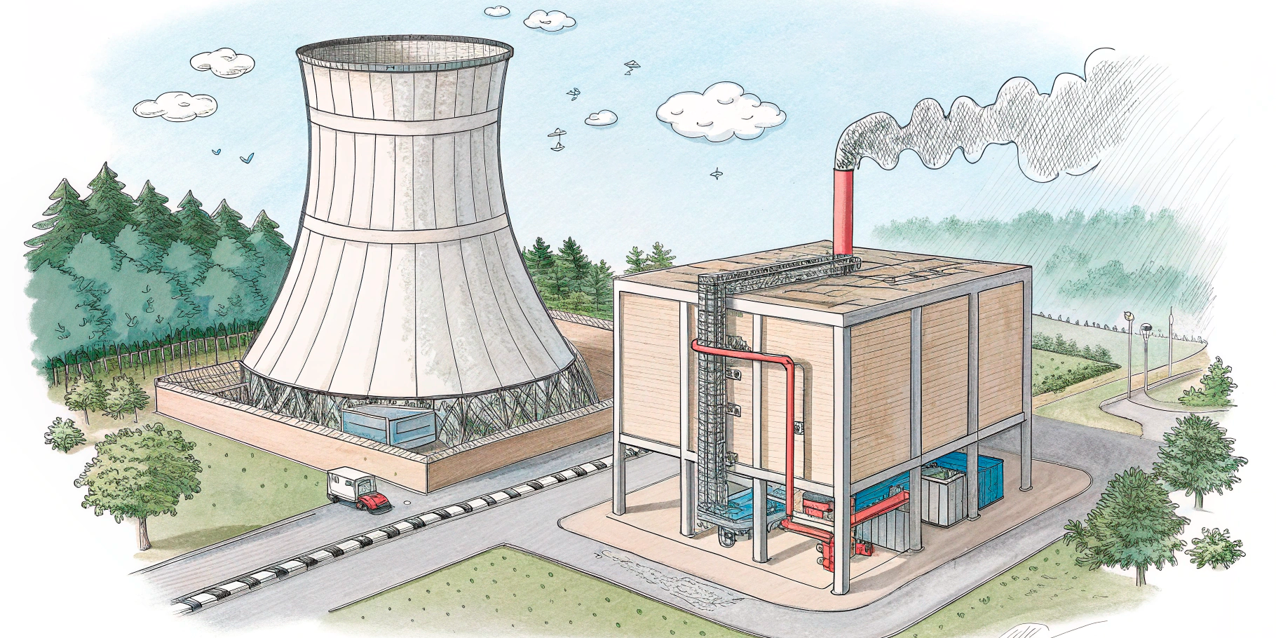 У чому різниця між адіабатичним і випарним охолодженням?