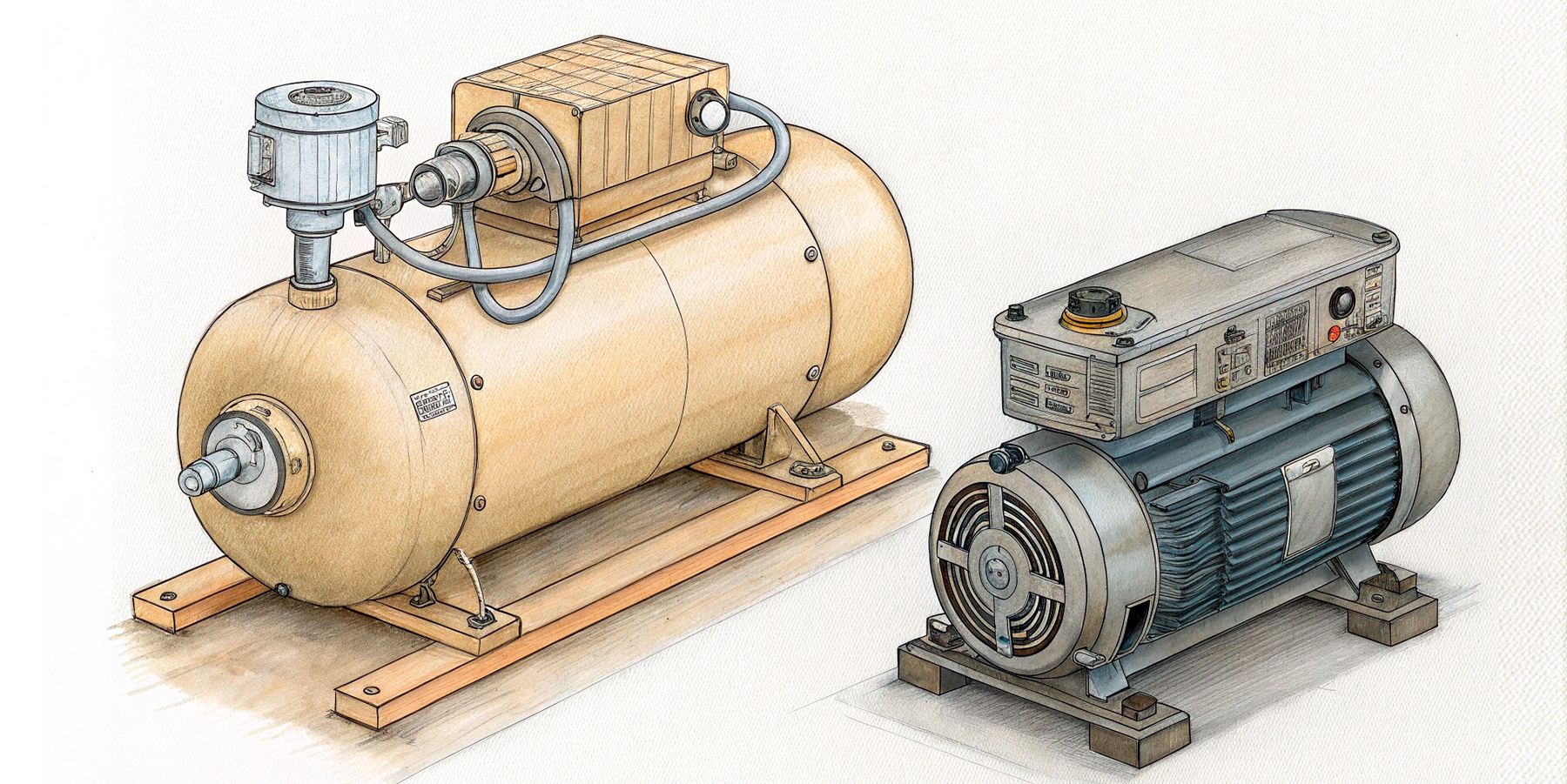 У чому різниця між компресором і насосом?