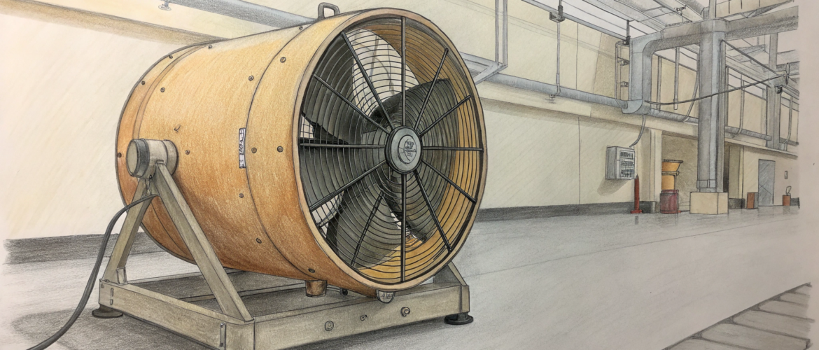 Что такое промышленные тепловентиляторы